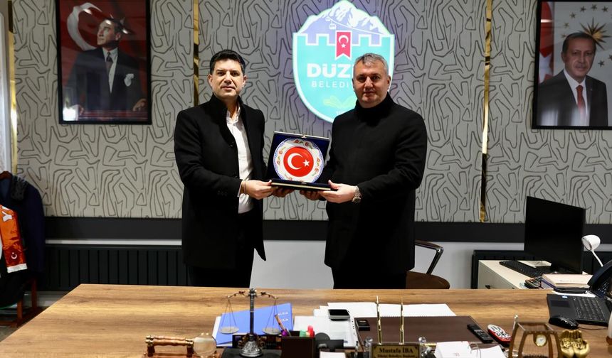 Eğitim Gücü Sen’den Başkan Mustafa İba’ya Ziyaret