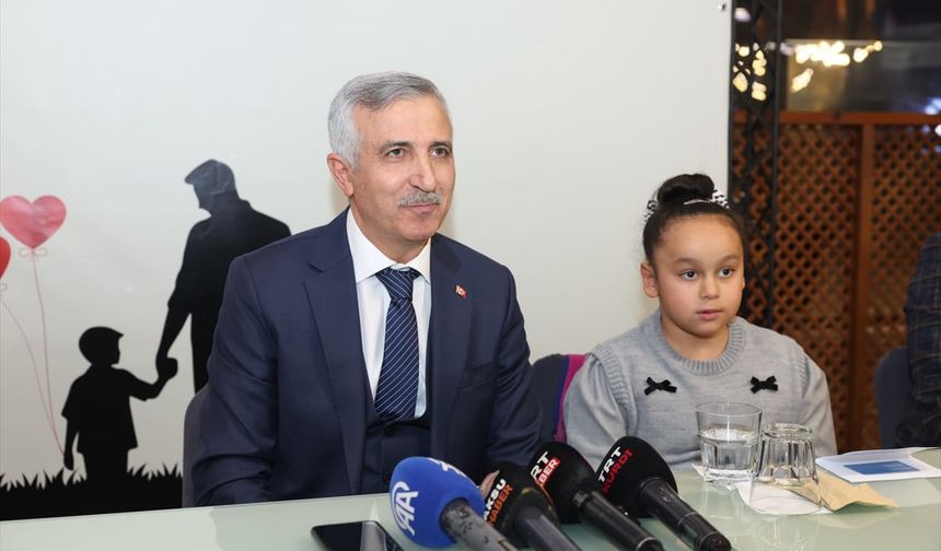 Kahramanmaraş'ta şehit çocukları için doğum günü programı düzenlendi