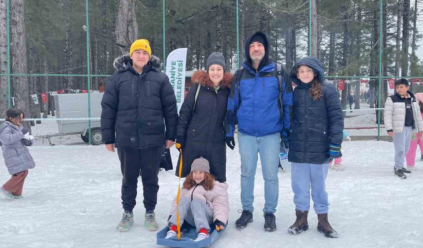 Osmaniye Zorkun Kar Festivaliyle Tatili Renklendirdi