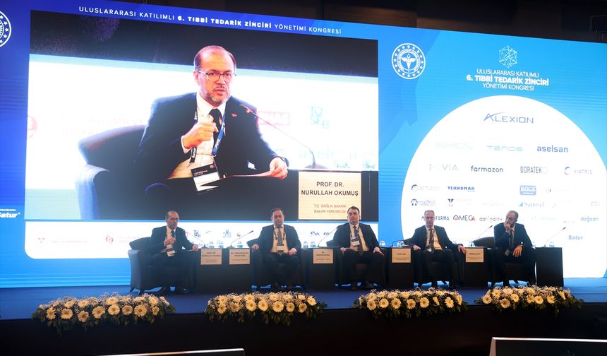 Sağlık Bakan Yardımcısı Okumuş, Tıbbi Tedarik Zinciri Yönetimi Kongresi'nde konuştu: