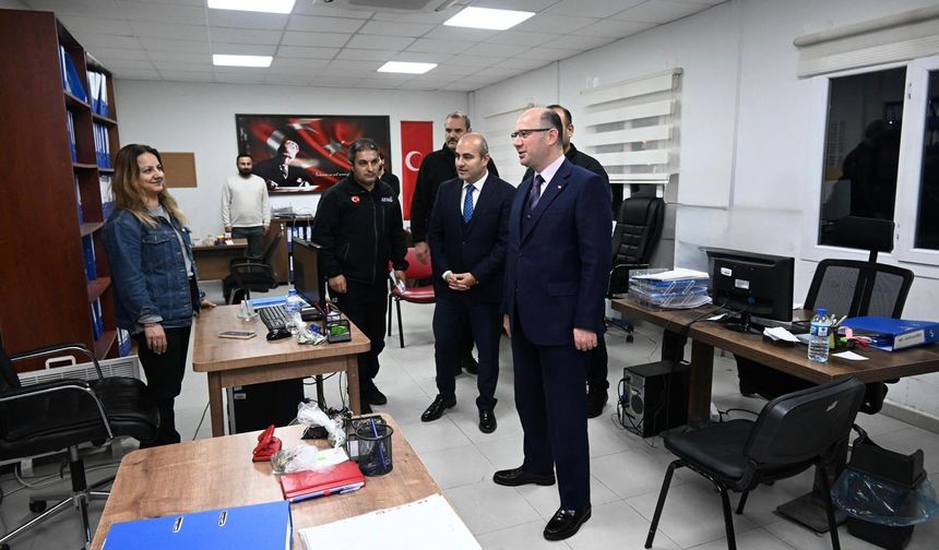 Vali Serdengeçti’den Konaklama Merkezi Ziyareti