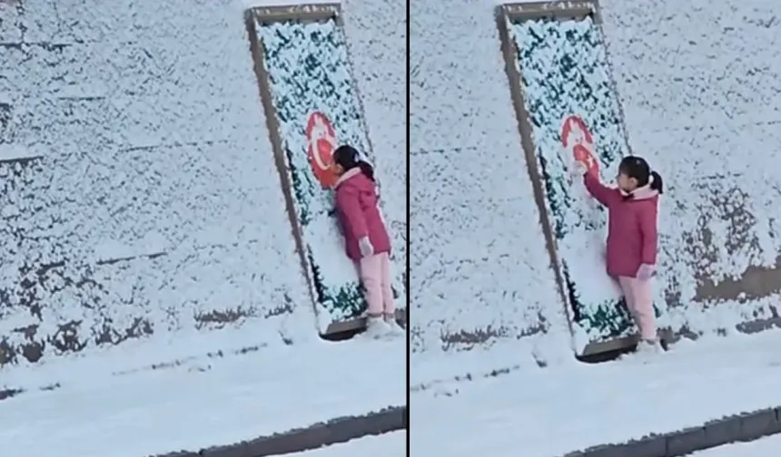 Zeynep’in Bayrak Sevgisi Isıttı