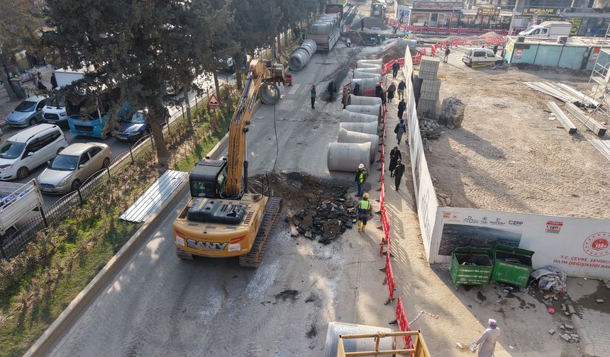 6 ŞUBAT DEPREMLERİNİN ÜÇÜNCÜ YILI - Depremlerde hasar gören Kahramanmaraş'taki altyapı sil baştan yapılıyor