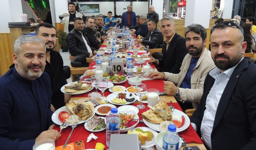 Osmaniye'de sektör temsilcileri iftar sofrasında buluştu