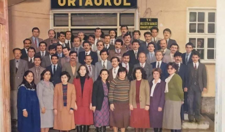 Osmaniye’nin İlk Ortaokulu Öğretmenleri Anısında