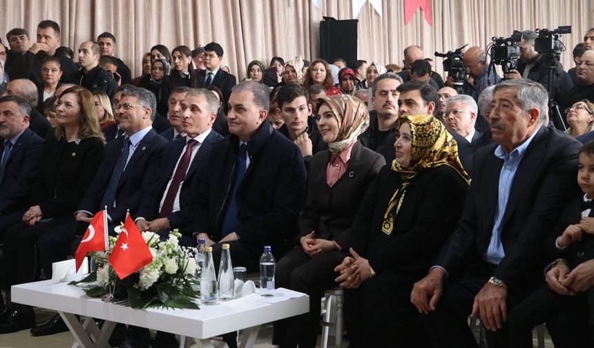 AK Parti Sözcüsü Çelik, Adana'da huzurevi açılışında konuştu: