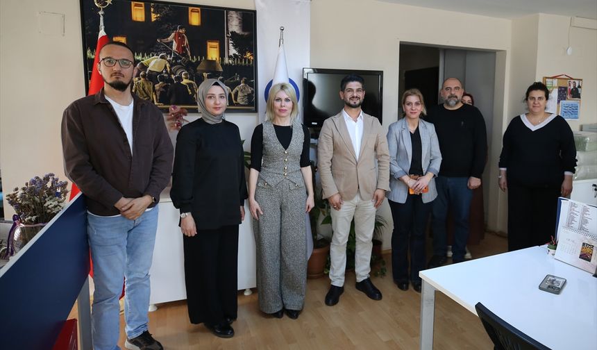 Akdeniz Üniversitesi Rektörü Prof. Dr. Özkan, AA Antalya Bölge Müdürlüğünü ziyaret etti