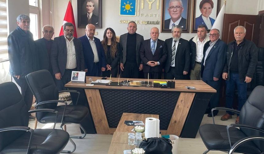 Başkan Koç İYİ Parti’ye Nezaket Ziyareti