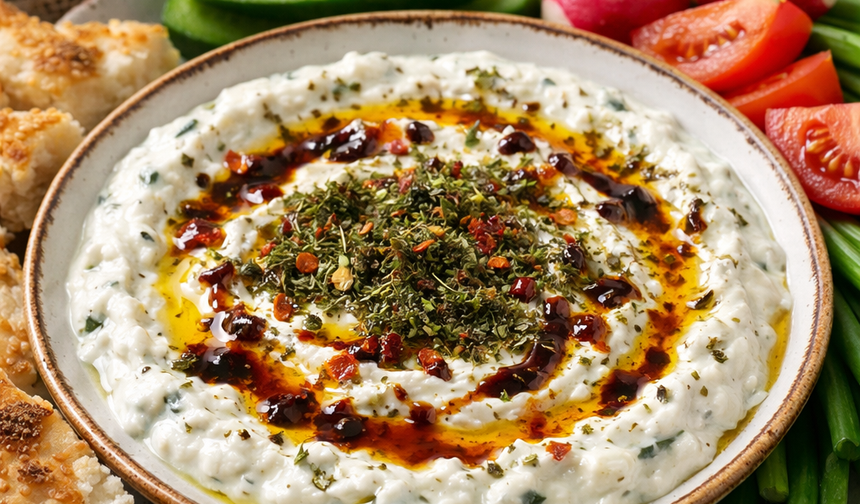 Osmaniye’de Ramazan Sofralarına Yakışır Meze: Zahterli Yoğurt Tarifi