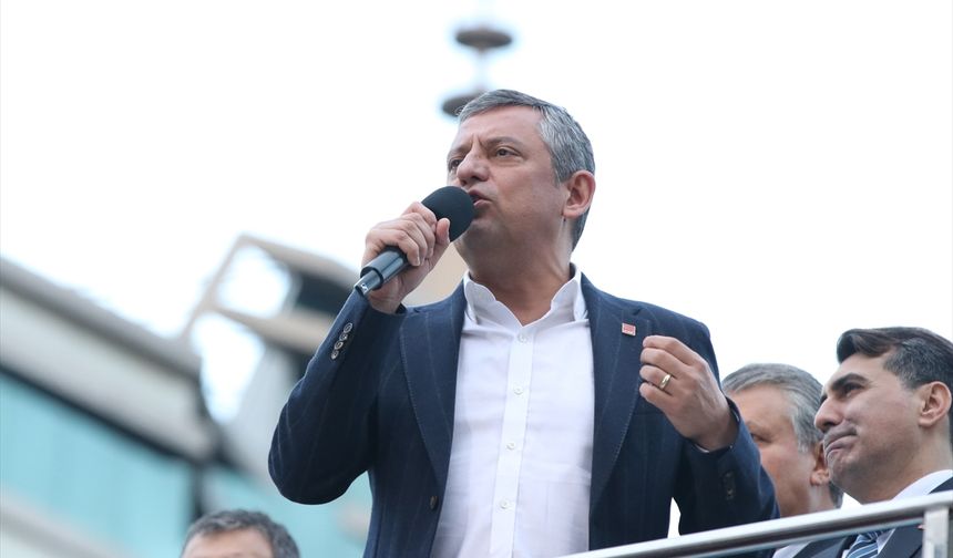 CHP Genel Başkanı Özgür Özel, Adana'da konuştu: