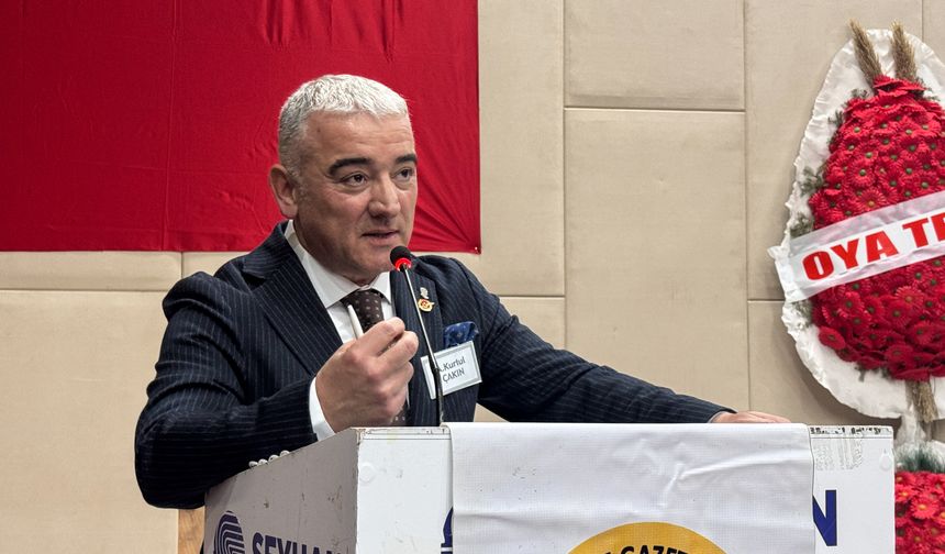 Çukurova Gazeteciler Cemiyeti Başkanlığına Kurtul Çakın seçildi