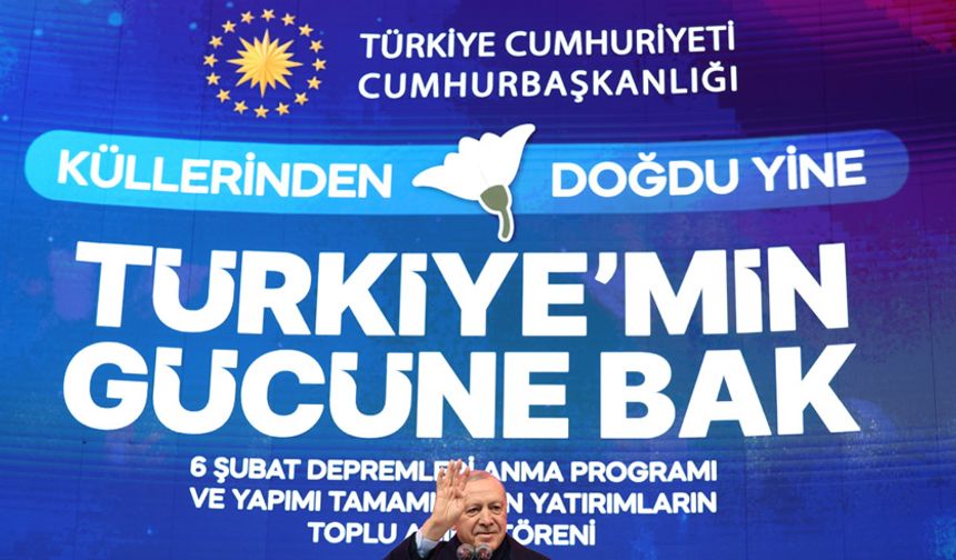 Cumhurbaşkanı Erdoğan: “86 Milyon Olarak Küllerimizden Yeniden Doğduk”