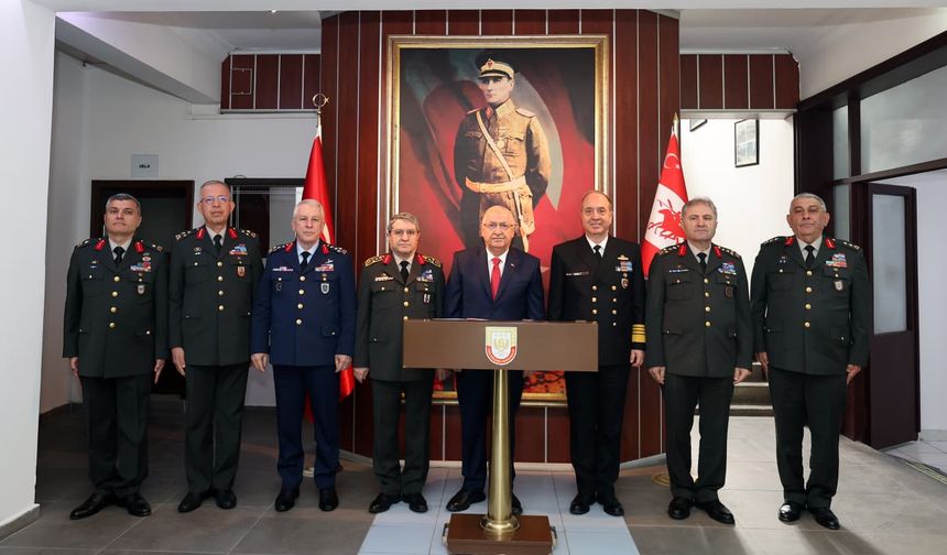 MSB Güler ve TSK Komuta Kademesi Osmaniye’de