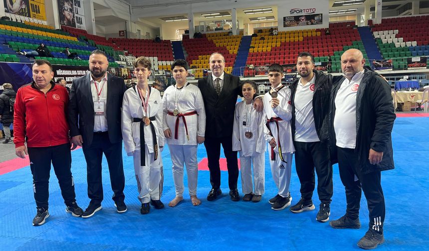 Osmaniyeli Para Taekwondoculardan Madalya Zaferi