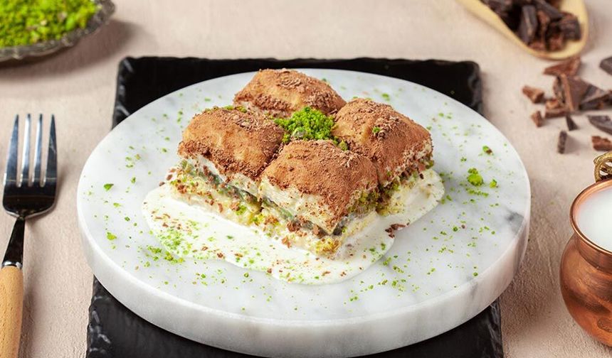 Soğuk Baklava Tadında Güllaç