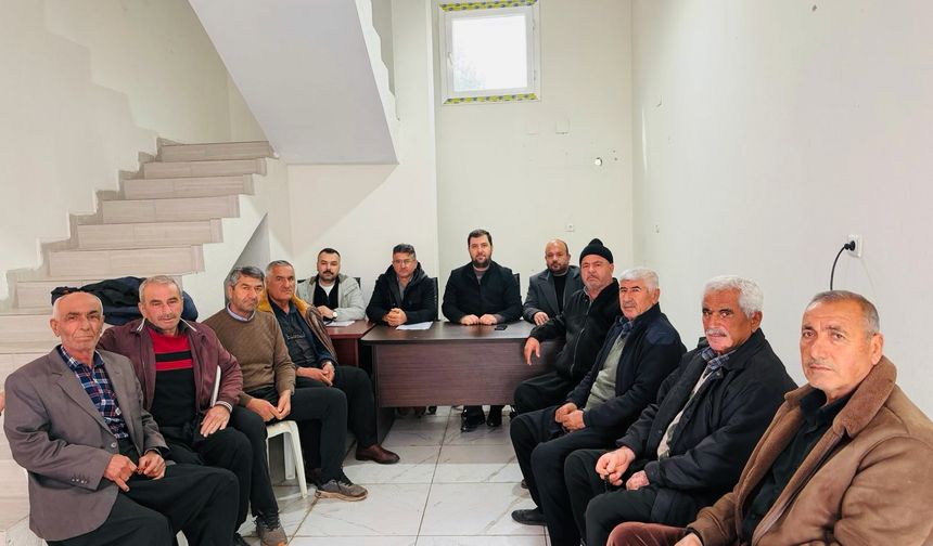 Atalan Beldesi Teşkilat Toplantısında Gelecek Planları Masaya Yatırıldı