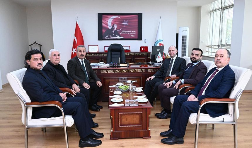 Osmaniye Valisi Serdengeçti, Coşkun’u Makamında Ağırladı