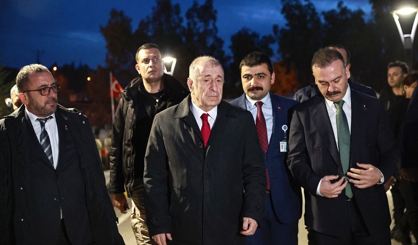 Zafer Partisi Genel Başkanı Ümit Özdağ, Hatay'da ziyaretlerde bulundu