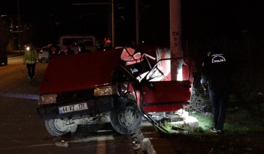Malatya’da Üç Araç Çarpıştı: 2 Yaralı