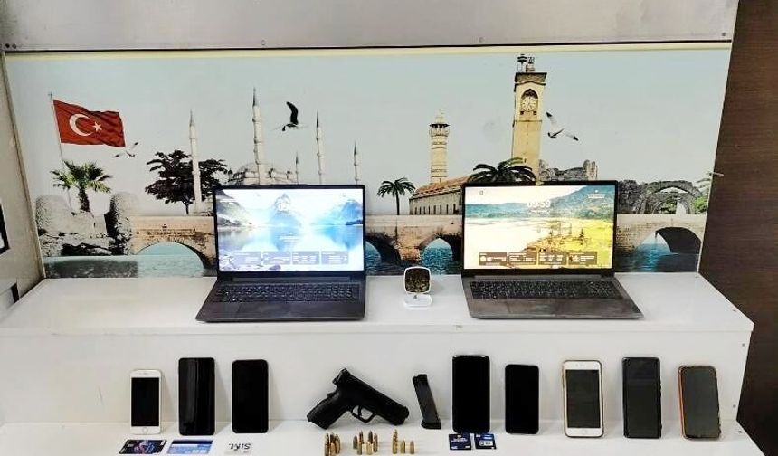 Adana merkezli dolandırıcılık operasyonunda 8 zanlı tutuklandı