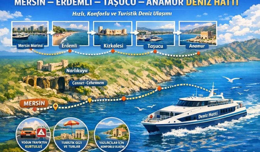 Akdeniz Kıyılarında Deniz Ulaşımı Fırsatı
