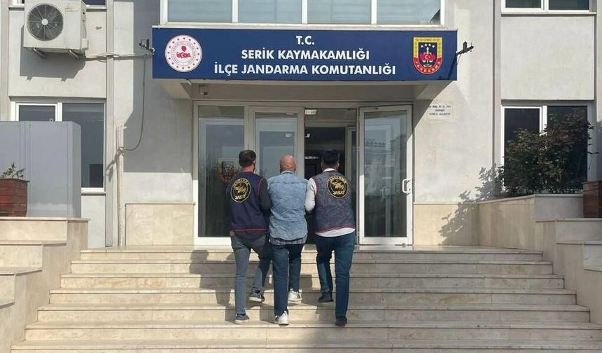 Antalya'da 11 yıldır aranan cinayet zanlısı yakalandı