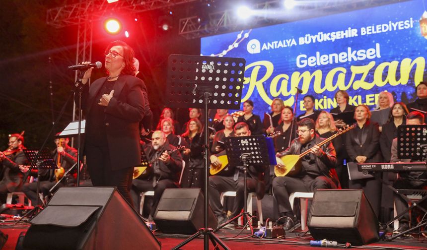 Antalya'da geleneksel ramazan etkinlikleri sürüyor
