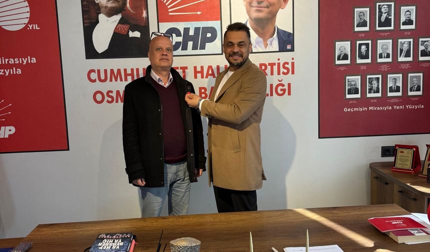 Avukat Hakan Aytaş, CHP Osmaniye’ye Katıldı