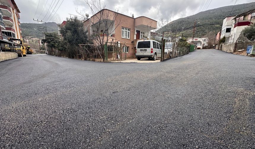 Bahçe Belediyesi’nden İslam Mahallesi’ne Yeni Asfalt