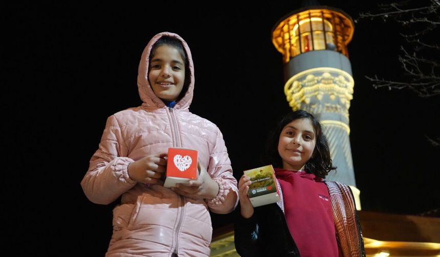 Bahçe’de Kadir Gecesi Coşkusu: Kandil Simidi İkramıyla Taçlandı