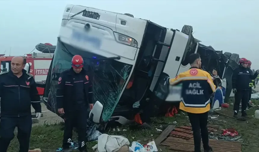 Bayram Sabahı Osmaniye Seferinde Otobüs Faciası