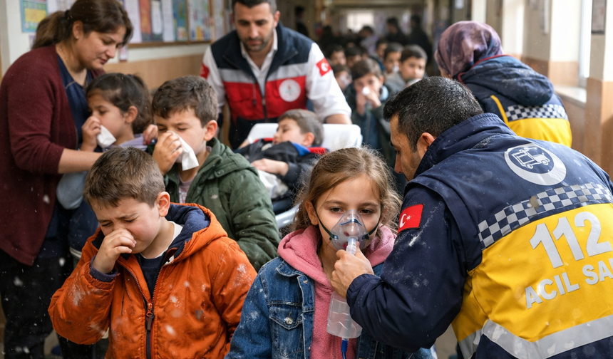 Bingöl’de Kar Spreyi Alarmı: 30 Öğrenci Hastaneye Kaldırıldı