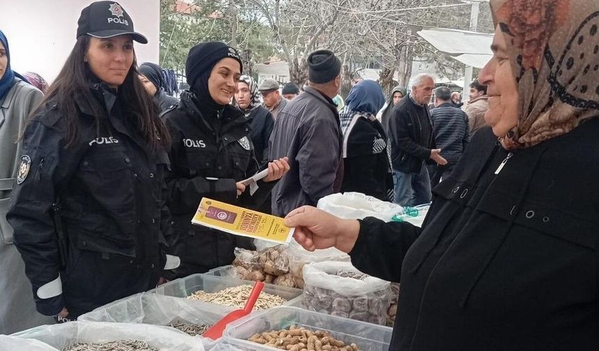 Bozkır'da kadınlara KADES anlatıldı