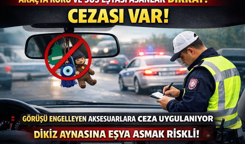 Arabaya Binmekten korkutan Cezalar!  Araç Kokusuna Rekor Ceza