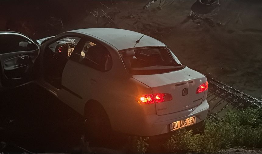 Düziçi’nde Araç Köprüden Uçtu: 1 Yaralı Var