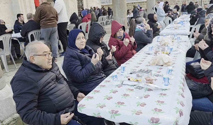Edirne'de 11 yıllık imece iftar geleneği