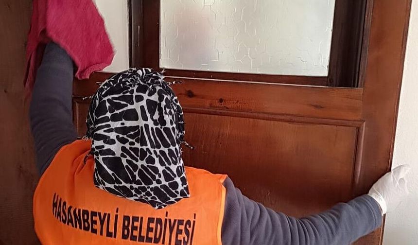 Hasanbeyli Belediyesi Ekipleri Sahada