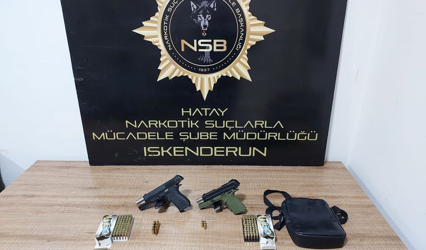 Hatay'da uyuşturucu operasyonlarında yakalanan 5 şüpheli tutuklandı
