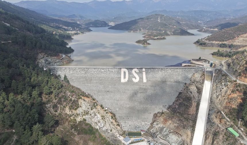 Hatay'daki Karaçay Barajı'nda su seviyesi yüzde 97'ye yükseldi