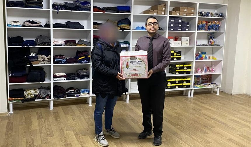 Kahramanmaraş'ta hükümlü ailelerine ramazan desteği