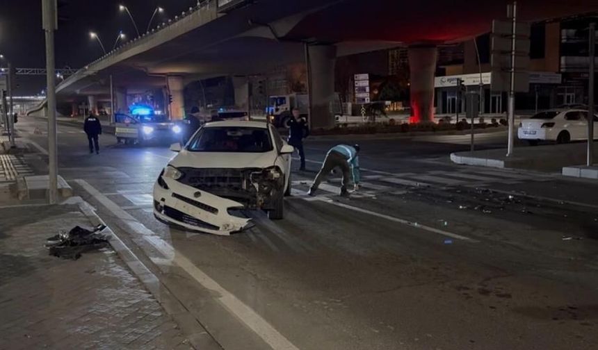 Kayseri Kocasinan’da Trafik Kazası: 1 Yaralı