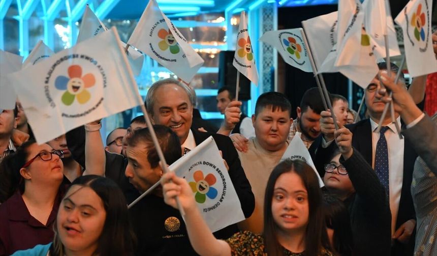 Kepez'de Dünya Down Sendromlular Farkındalık Günü etkinliği düzenlendi