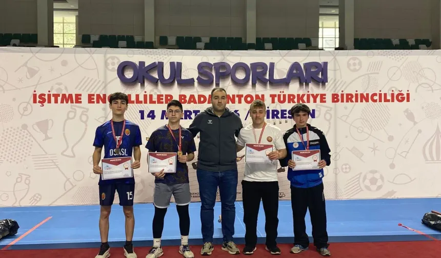 Osmaniyeli Sporcu Mehmet Can Kösür Türkiye İkincisi Oldu