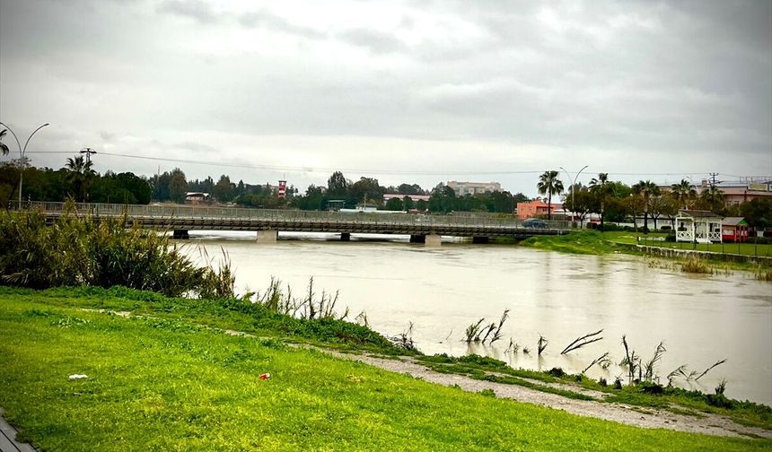 Mersin'deki Berdan Baraj Gölü'nde su seviyesi yükseldi