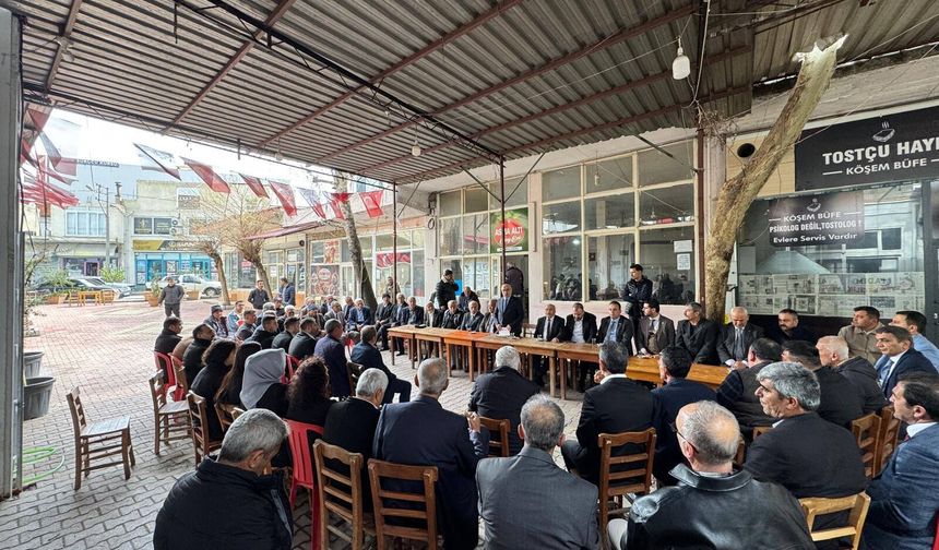 Düziçi MHP teşkilatının bayramlaşma buluşması, samimi görüntülere sahne oldu.