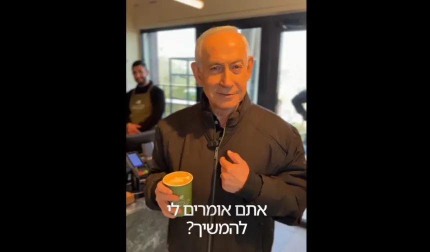 Netanyahu’nun Kahve Videosu Tartışma Yarattı