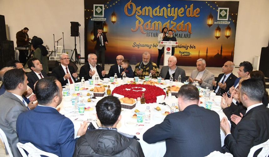 Osmaniye’de Kardeşlik Sofrası Kuruldu