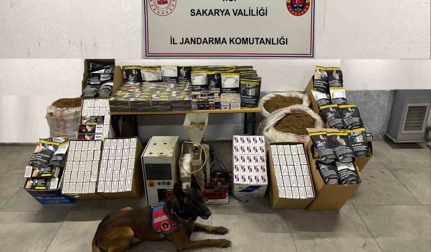 Sakarya'da jandarma ekipleri kaçakçılığa geçit vermiyor: 3 gözaltı