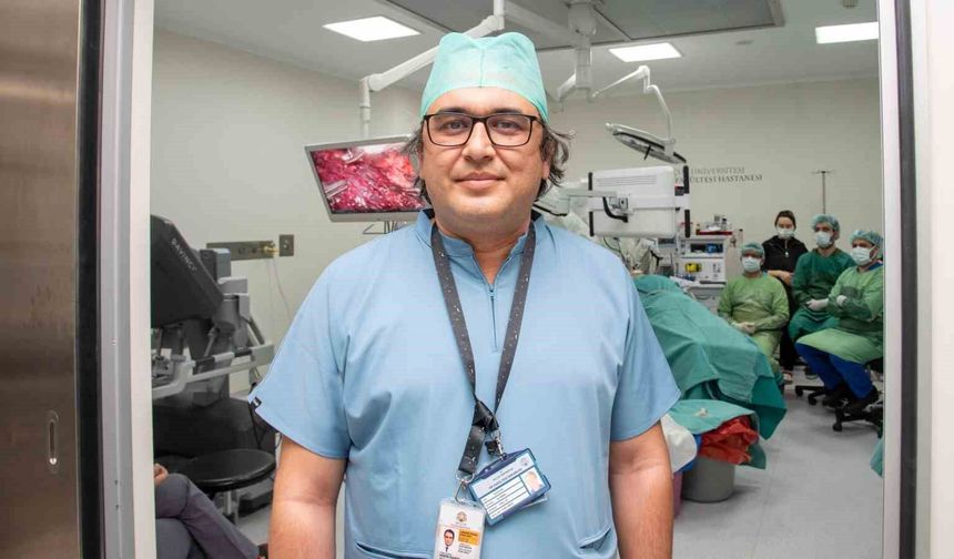 Selçuk Üniversitesinde Göğüs Cerrahisinde bir ilk: Robotik Cerrahi uygulandı