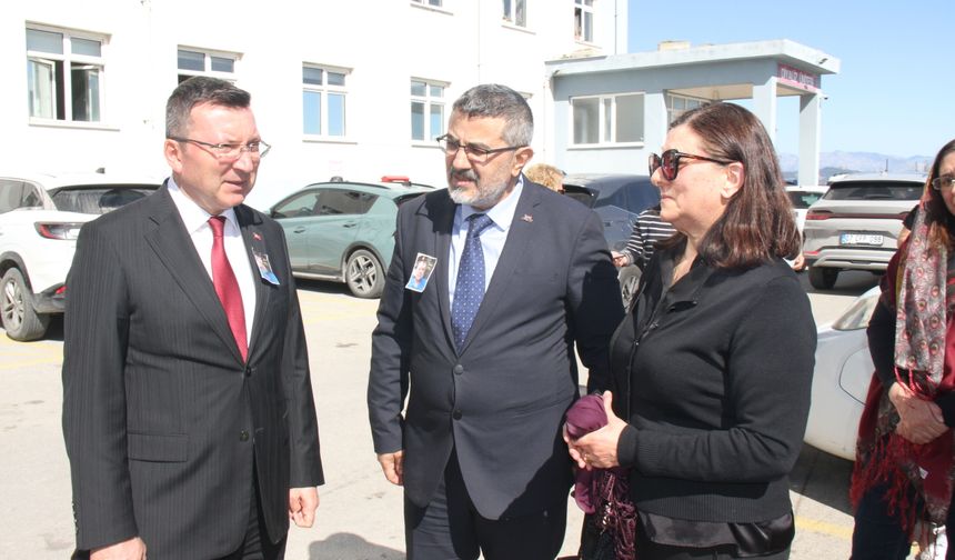 Serik'te hayatını kaybeden çocuk doktoru için tören düzenlendi